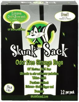 SKUNK SACK STORAGE BAGS SMALL 12PK Smoker Accessories Wholesale Distributor in Montreal Quebec