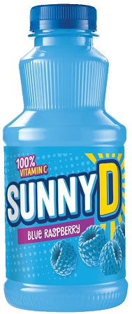 SUNNY D 16OZ BLUE RASPBERRY Beverage Soda and Juice  Wholesale Distributor in Montreal Quebec