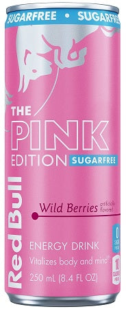 RED BULL -8.4OZ S.F. PINK EDITION Beverage Soda and Juice  Wholesale Distributor in Montreal Quebec