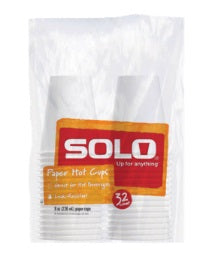 SOLO PAPER HOT CUPS 8OZ Cleaning Supplies Wholesale Distributor in Montreal Quebec