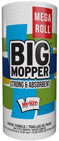 PAPER TOWEL BIG MOPPER MEGA .168.2PLY Cleaning Supplies Wholesale Distributor in Montreal Quebec