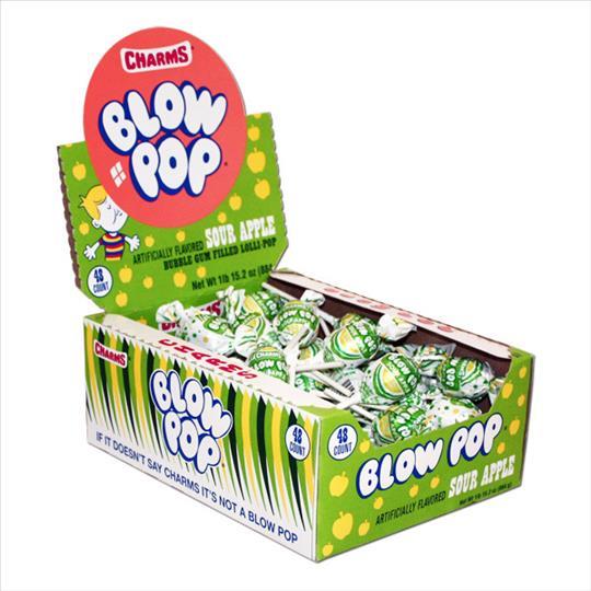 CHARMS B SOUR APPLE .25 Candy Convenience and Grocery Wholesale Distributor in Montreal Quebec