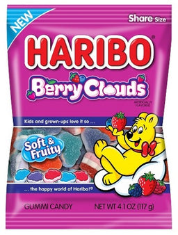 HARIBO 4.1OZ BERRY CLOUDS Candy Convenience and Grocery Wholesale Distributor in Montreal Quebec