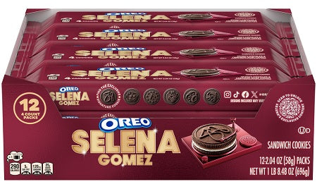NBC - OREO SELENA GOMEZ 2.04OZ Convenience and Grocery Snacks Wholesale Distributor in Montreal Quebec
