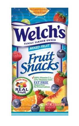 WELCHS MIXED FRUIT SNACKS Convenience and Grocery Snacks Wholesale Distributor in Montreal Quebec