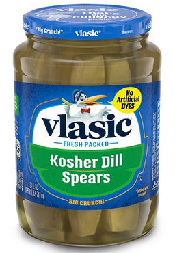 VLASIC 24OZ KOSHER DILL SPEARS Pickles from Wholesale Distributor  in Montreal Quebec