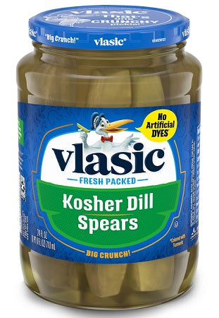 VLASIC 24OZ KOSHER DILL SPEARS Pickles from Wholesale Distributor  in Montreal Quebec