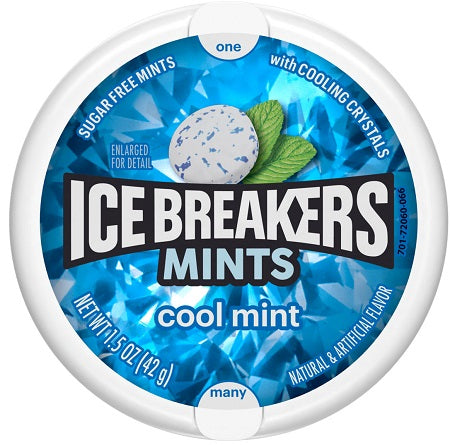 ICE BREAKER*TIN*COOL MINT Mints Convenience and Grocery Wholesale Distributor in Montreal Quebec