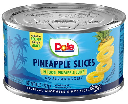 DOLE PINEAPPLE SLICES (JUICE) Canned Grocery Products from Wholesale Distributor in Montreal Quebec