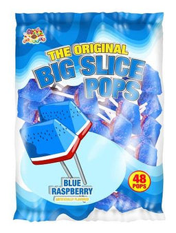 BIG SLICE POPS BLUE RASPBERRY Candy Convenience and Grocery Wholesale Distributor in Montreal Quebec