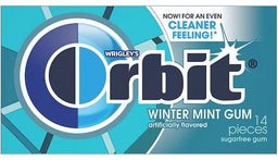 ORBIT GUM WINTERMINT Chewing Gum Convenience and Grocery Wholesale Distributor in Montreal Quebec