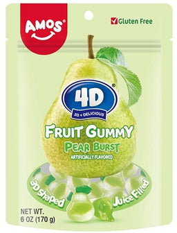 4D PEAR BURST PEG 6OZ Convenience and Grocery Store Supplies Wholesale Distributor in Montreal Quebec