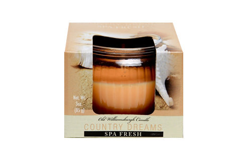 CANDLE COUNTRY DREAMS SPA FRESH Household Products Wholesale Distributor in Montreal Quebec