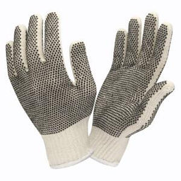 GLOVES -STRING KNIT-PVC DOTS Cleaning Supplies Wholesale Distributor in Montreal Quebec