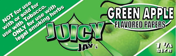 JUICY JAYS 1 1/4 GREEN APPLE Smoker Accessories Wholesale Distributor in Montreal Quebec