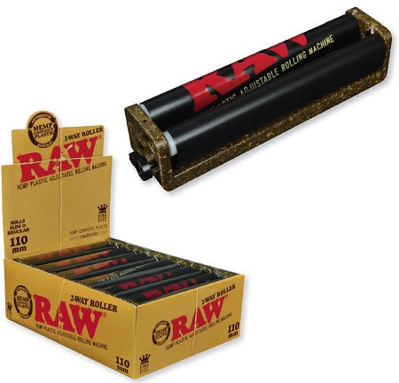 RAW ROLLING MACHINE 110MM (2-WAY) Smoker Accessories Wholesale Distributor in Montreal Quebec