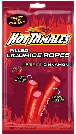 HOT TAMALES LICORICE ROPES 3OZ Candy Convenience and Grocery Wholesale Distributor in Montreal Quebec