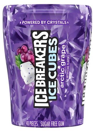 ICE BREAKER .CUBE BTL ARCTIC GRAPE Chewing Gum Convenience and Grocery Wholesale Distributor in Montreal Quebec