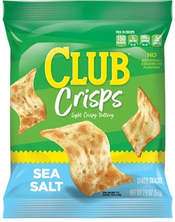 CLUB CRISPS SEA SALT Convenience and Grocery Snacks Wholesale Distributor in Montreal Quebec