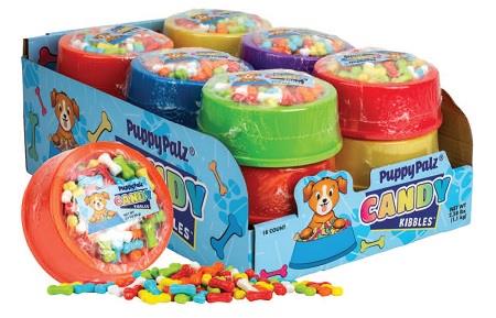 PUPPYPALZ CANDY KIBBLES BOWL Novelty Candy Convenience and Grocery Wholesale Distributor in Montreal Quebec