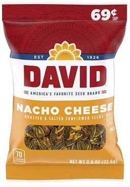 DAVID  SEEDS .69 NAC.CHEZ Convenience and Grocery Snacks Wholesale Distributor in Montreal Quebec