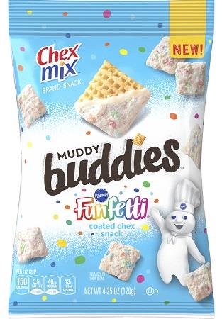 CHEX MIX MUDDY BUDDIES FUNFETTI Convenience and Grocery Snacks Wholesale Distributor in Montreal Quebec