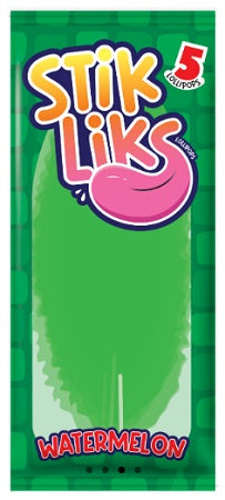 STIK LIKS LOLLIPOPS WATERMELON Novelty Candy Convenience and Grocery Wholesale Distributor in Montreal Quebec