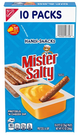 NAB - HANDI-SNACKS MISTER SALTY Convenience and Grocery Snacks Wholesale Distributor in Montreal Quebec