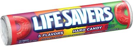 LIFESAVERS ROLL 5 FLAVORS Mints Convenience and Grocery Wholesale Distributor in Montreal Quebec