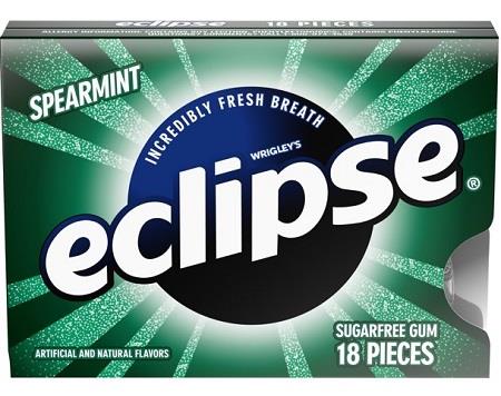ECLIPSE  SPEARMINT Chewing Gum Convenience and Grocery Wholesale Distributor in Montreal Quebec