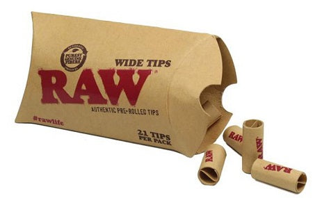 RAW TIPS PREROLLED WIDE Smoker Accessories Wholesale Distributor in Montreal Quebec