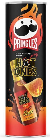 PRINGLES LG. HOT ONES ROJO Convenience and Grocery Snacks Wholesale Distributor in Montreal Quebec