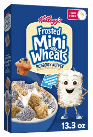 FROSTED MINI WHEATS BLUEBERRY Grocery Breakfast Cereal from Wholesale Distributor in Montreal Quebec