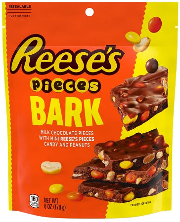 REESE'S PIECES BARK 6OZ POUCH Chocolate Convenience and Grocery Wholesale Distributor in Montreal Quebec