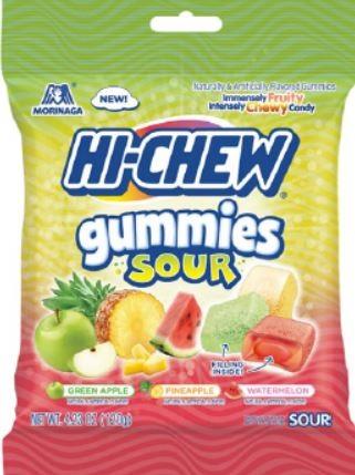 HI-CHEW PEG BAG GUMMIES SOUR MIX Candy Convenience and Grocery Wholesale Distributor in Montreal Quebec