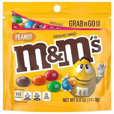 M&M POUCH PEANUT  5OZ Chocolate Convenience and Grocery Wholesale Distributor in Montreal Quebec