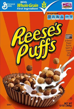 REESE'S P.B. PUFFS CEREAL Grocery Breakfast Cereal from Wholesale Distributor in Montreal Quebec