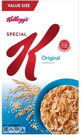 SPECIAL K CEREAL 18OZ ORIGINAL Grocery Breakfast Cereal from Wholesale Distributor in Montreal Quebec