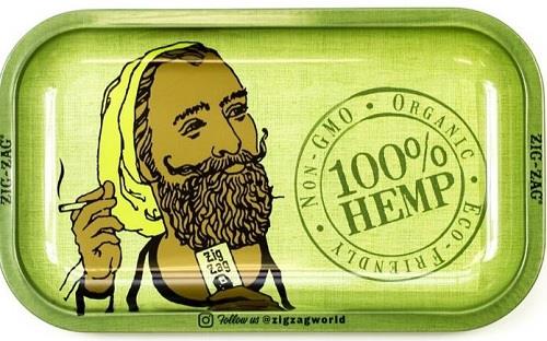 ZIG ZAG (SM.ROLLING TRAY) HEMP Smoker Accessories Wholesale Distributor in Montreal Quebec