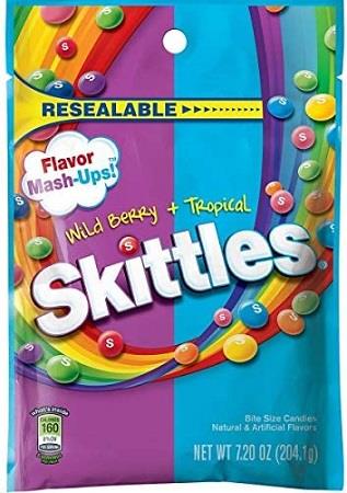 SKITTLES PEG BERRY/TROP (MASH UPS) Candy Convenience and Grocery Wholesale Distributor in Montreal Quebec