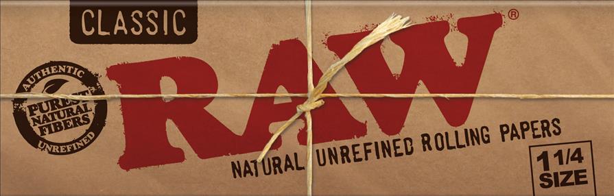RAW PAPER 1 1/4 Smoker Accessories Wholesale Distributor in Montreal Quebec
