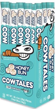 COW TALES HONEY BUN (.35) Candy Convenience and Grocery Wholesale Distributor in Montreal Quebec