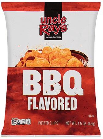 UNCLE RAY'S (1.5OZ) BBQ CHIP Convenience and Grocery Snacks Wholesale Distributor in Montreal Quebec
