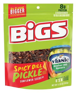 BIGS SEEDS SPICY DILL PICKLE VLASIC Convenience and Grocery Snacks Wholesale Distributor in Montreal Quebec