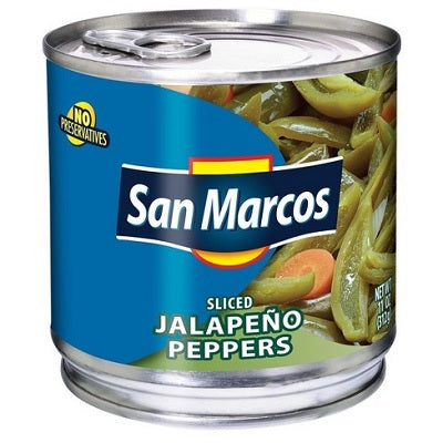 SAN MARCOS SLICED JALAPENOS Canned Grocery Products from Wholesale Distributor in Montreal Quebec