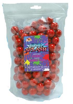 COLOR SPLASH GUMBALLS RED Chewing Gum Convenience and Grocery Wholesale Distributor in Montreal Quebec