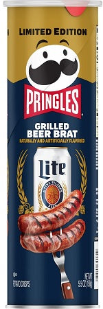 PRINGLES LG. BEER BRAT Convenience and Grocery Snacks Wholesale Distributor in Montreal Quebec