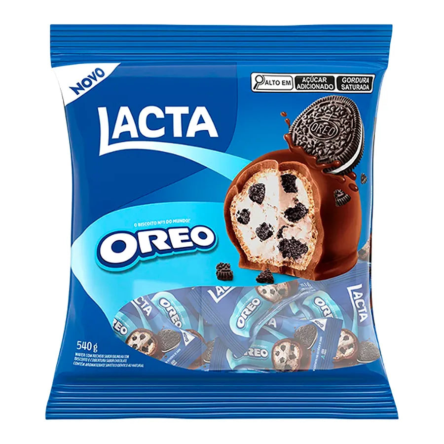 CHOCOLATE LACTA OREO 540 g (1 Box of 12 Units) Import Export Trading Company Montreal Quebec Canada