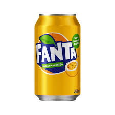 FANTA MARACUJÁ (PASSIONFRUIT) 350 mL (1 Box of 6 Units) Import Export Trading Company Montreal Quebec Canada