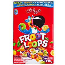 BREAKFAST CEREAL FROOT LOOPS 230 g (1 Box of 24 Units) Import Export Trading Company Montreal Quebec Canada